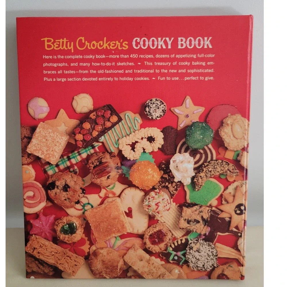 Betty Crocker's Cooky Book 2002 Facsimile Edition Spiral Hardcover Cookie